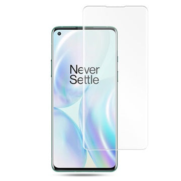 Mocolo UV OnePlus 8 Hærdet Glas - Gennemsigtig