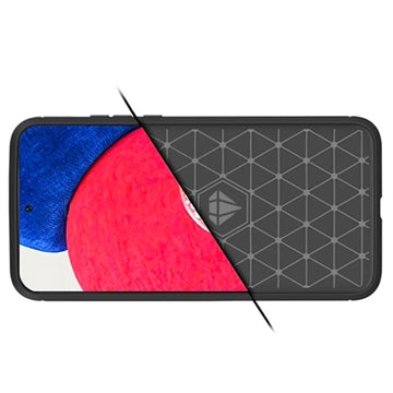Samsung Galaxy A53 5G Mofi Karbonfiber TPU Cover - Sort