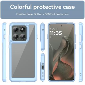 Motorola Edge (2025) Anti-Shock Hybrid Cover - Blå