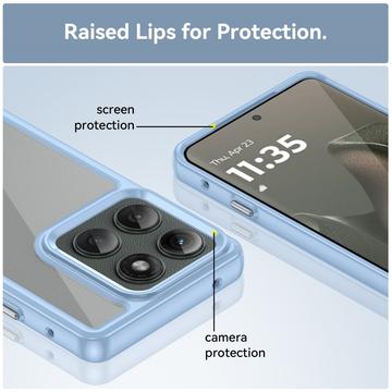 Motorola Edge (2025) Anti-Shock Hybrid Cover - Blå