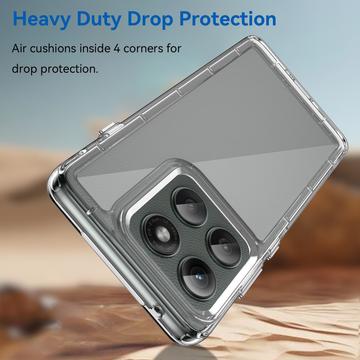 Motorola Edge (2025) Anti-Shock Hybrid Cover - Gennemsigtig