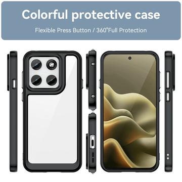 Motorola Edge (2026) Anti-Shock Hybrid Cover - Sort