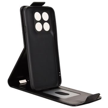 Motorola Edge (2026) lodret flip-etui med stativ - sort