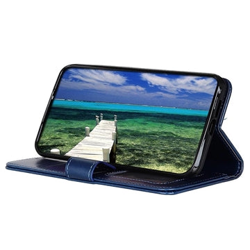 Motorola Edge 40 Pung Taske med Magnetisk Lukning - Blå