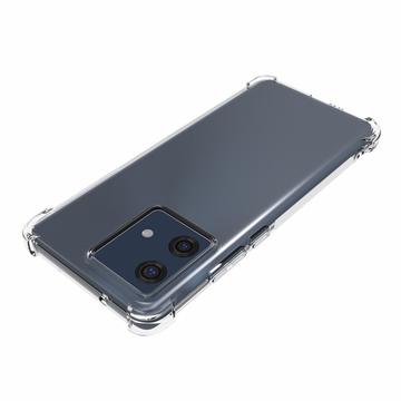 Motorola Edge 40 Neo Stødsikkert TPU Cover - Gennemsigtig