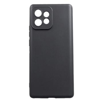 Motorola Edge 40 Pro/Moto X40 Anti-Fingeraftryk Mat TPU Cover - Sort