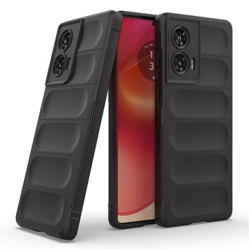 Motorola Edge 50 Fusion/G96 Rugged TPU Cover - Sort
