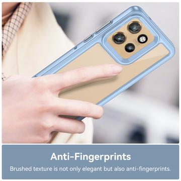Motorola Edge 50 Neo/Moto S50 Anti-Shock Hybrid Cover - Blå