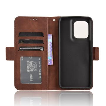 Motorola Edge 50 Neo/Moto S50 Kortholder Pung Etui - Brun