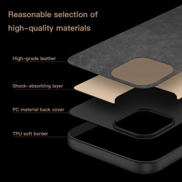Motorola Edge 50 Neo Dækket Hybrid Cover - Sort