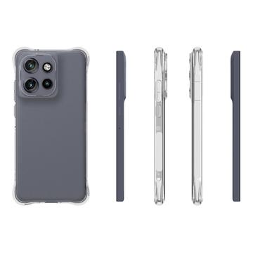 Motorola Edge 50 Neo Stødtæt TPU Cover - Gennemsigtig