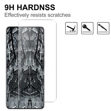 Xiaomi Redmi Note 14 4G/5G Skærmbeskyttelse Hærdet Glas - Case Friendly - Gennemsigtig