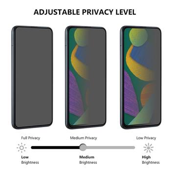 Motorola Edge 50 Privacy Skærmbeskyttelse Hærdet Glas - 9H