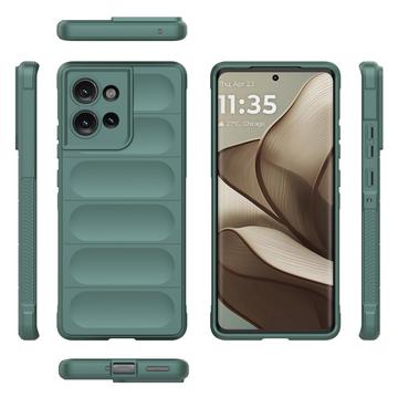 Motorola Edge 50 Rugged TPU Cover - Grøn