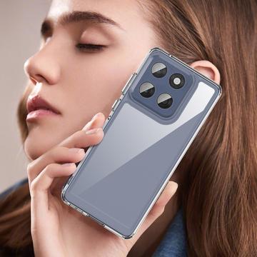 Motorola Edge 60/60 Fusion Anti-Shock Hybrid Cover - Gennemsigtig