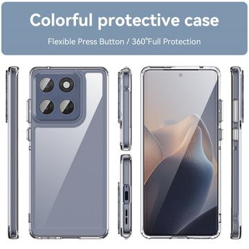 Motorola Edge 60/60 Fusion Anti-Shock Hybrid Cover - Gennemsigtig