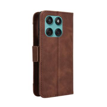 Motorola Edge 60/60 Fusion Kortholder Pung Etui - Brun