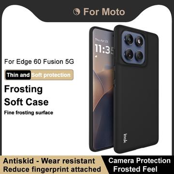 Motorola Edge 60/60 Fusion Imak UC-3 Series TPU Cover - Sort