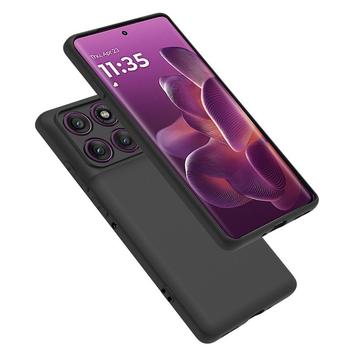 Motorola Edge 60 Pro Skridsikkert TPU Cover - sort