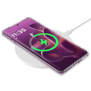 Motorola Edge 60 Pro Hybrid Cover - MagSafe Kompatibel - Gennemsigtig