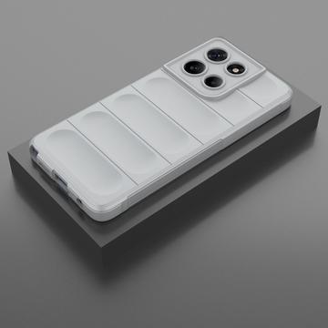 Motorola Edge 60 Stylus Rugged TPU Cover - Lysegrå
