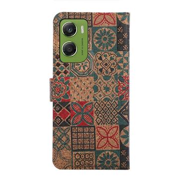 Motorola Edge 70 Bohemisk Pung-etui - kronblade