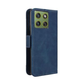 Motorola Edge 70 Kortholder Pung Etui - Blå