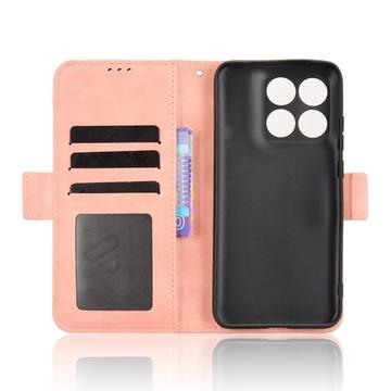 Motorola Edge 70 Fusion/70 Fusion+ Kortholder Pung Etui - Pink