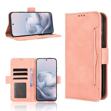 Motorola Edge 70 Fusion/70 Fusion+ Kortholder Pung Etui - Pink