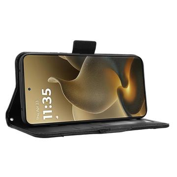 Motorola Edge 70 Pro Kortholder Pung Etui - Sort