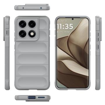Motorola Edge 70 Pro Rugged TPU Cover - Lysegrå