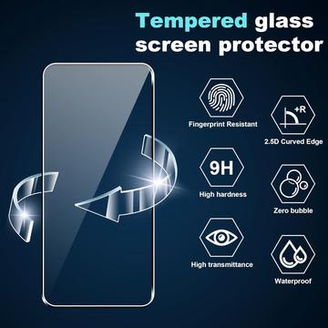 Motorola Edge 70 Saii 2-i-1 TPU Cover & Skærmbeskyttelse Hærdet Glas