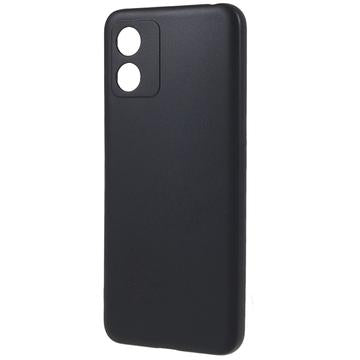 Motorola Moto E13 Anti-Fingeraftryk Mat TPU Cover - Sort