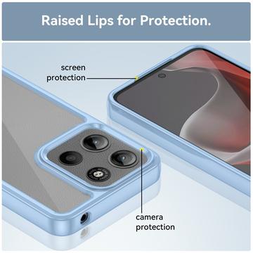 Motorola Moto E15/G05 Anti-Shock Hybrid Cover - Blå