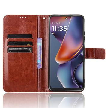 Motorola Moto G (2025) Pung med Magnetisk Lukning - brun