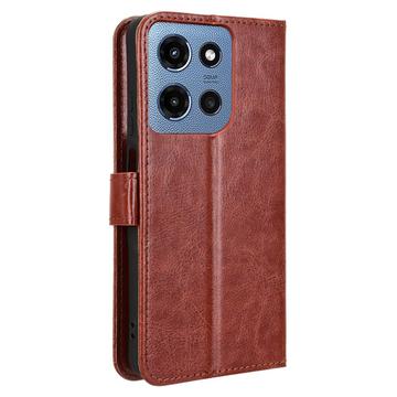 Motorola Moto G (2025) Pung med Magnetisk Lukning - brun