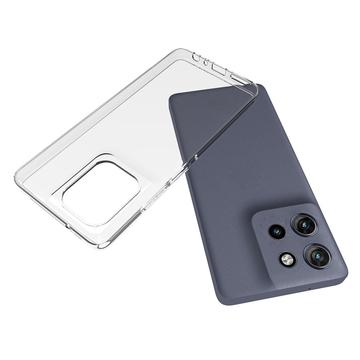 Motorola Moto G Power (2025) Skridsikkert TPU Cover - Gennemsigtig