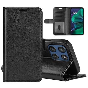 Motorola Moto G Stylus 5G (2025)/Edge 60 Stylus Pung med Magnetisk Lukning - sort