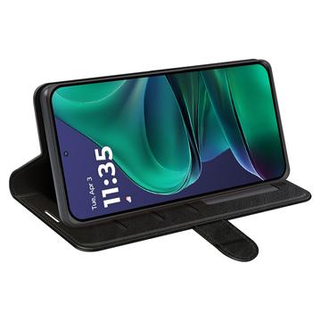 Motorola Moto G Stylus 5G (2025)/Edge 60 Stylus Pung med Magnetisk Lukning - sort