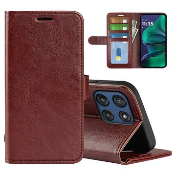 Motorola Moto G Stylus 5G (2025)/Edge 60 Stylus Pung med Magnetisk Lukning - brun