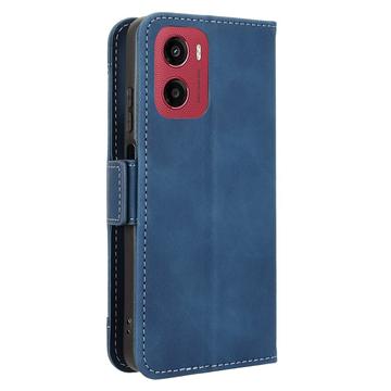 Motorola Moto G05/E15 Pung Cover med Kortholder - Blå