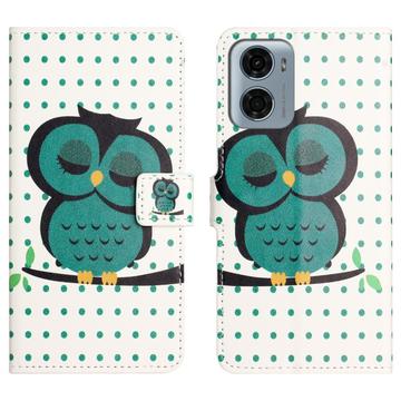 Motorola Moto G05/E15 Style Series Pung Taske - Ugle