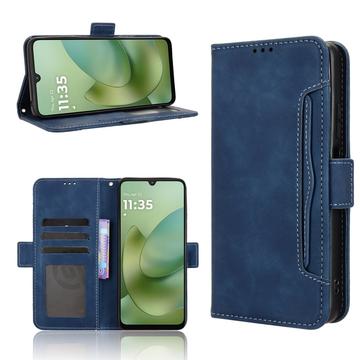 Motorola Moto G06/G06 Power Kortholder Pung Etui - Blå