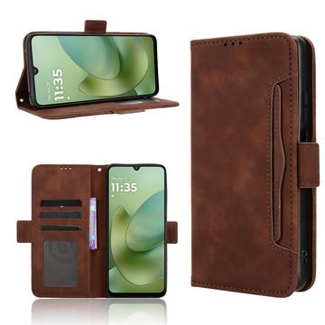 Motorola Moto G06/G06 Power Kortholder Pung Etui - Brun