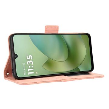 Motorola Moto G06/G06 Power Kortholder Pung Etui - Pink