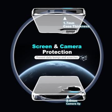 Motorola Moto G06 Saii 2-i-1 TPU Cover & Skærmbeskyttelse Hærdet Glas