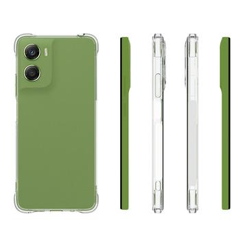 Motorola Moto G06/G06 Power Stødsikkert Silikone Cover - Gennemsigtig