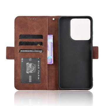 Motorola Moto G15/G15 Power Pung Cover med Kortholder - Brun