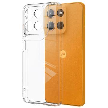 Motorola Moto G17 Power/G17/G15 Ridsefast Hybrid Cover - Gennemsigtig