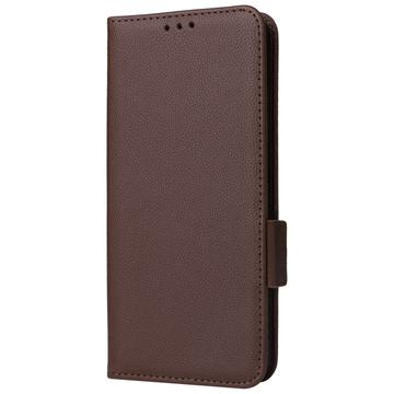 Motorola Moto G24 Power/G24 Pung Taske med Magnetisk Lukning - Brun